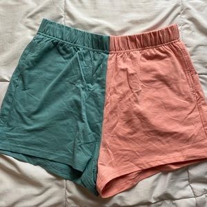 Colorblock Shorts